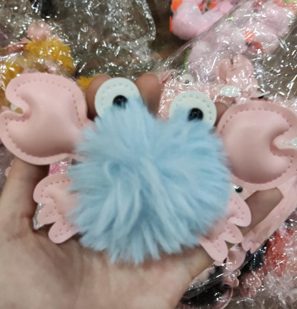 Cartoon Cute Crab Keychain Pendant aa2b3099 fdb1 418f aa8f 05c84f40e3b1