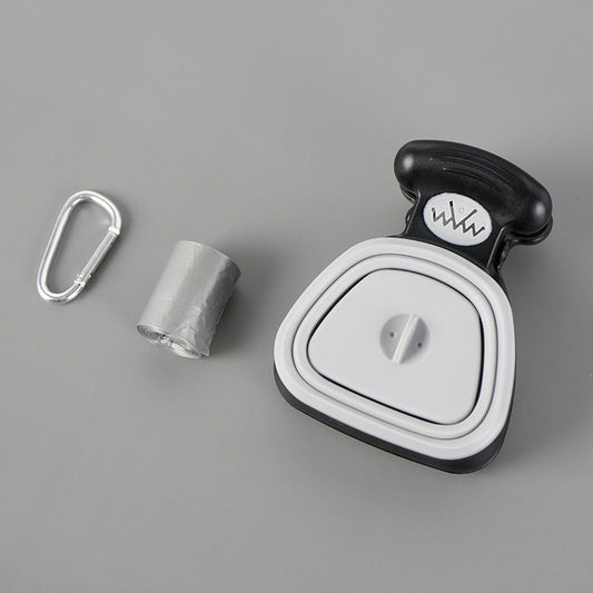 Pet Dog Poop Bag Dispenser Travel Foldable Poop Spoon aa2ec72d d5a3 461f b18a 703af88669d1