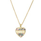Mothers Day Gift Peach Heart MOM Pendant Necklace Copper aa31707c 1527 4d28 9f4b ce4cbbb28ae0