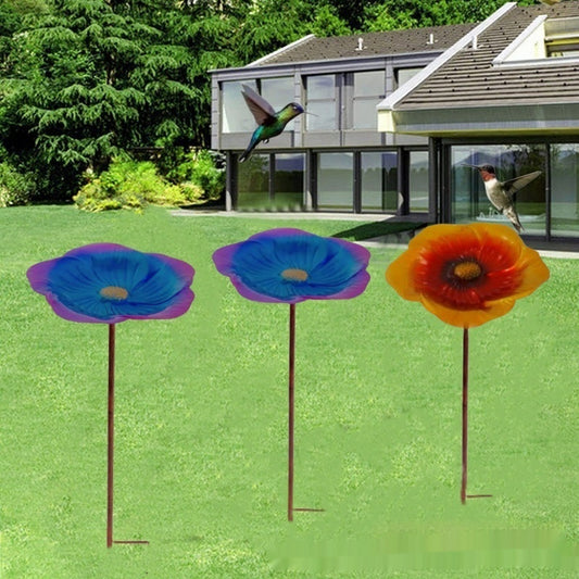 Ground Metal Flower With Sheep Hook Bird Feeder aa345b42 4f47 4d41 aa2e a12486af367d fine