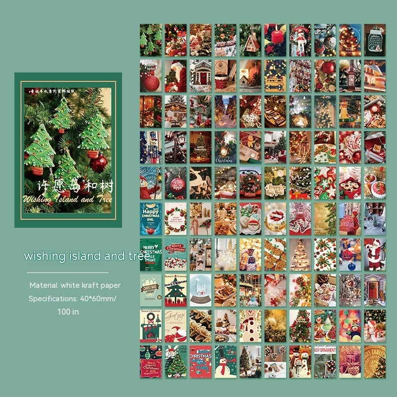 Christmas Handwriting Small Book 100 Mini Paper Notes aa46f51e 7215 408c 9e9e 4ab7d6519a09 trans
