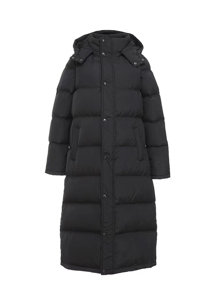 New Long Down Jacket Female Ultralong Overknee Thickened White Duck Down Coat aa4a09ad 7c44 49ed 83df 057c7a0187d8