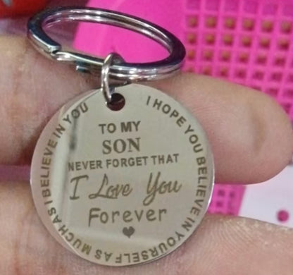 Stainless Steel Keychain Tag 30mm With Letters aa4c1aec 4032 4d27 bebe 7112bd75b0f4