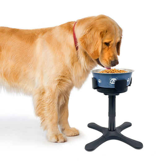 Pet Dog Bowl Bracket Lifting Adjustable Heightening Anti-tumble aa66f4d4 632a 4d97 97df a7459d46106f