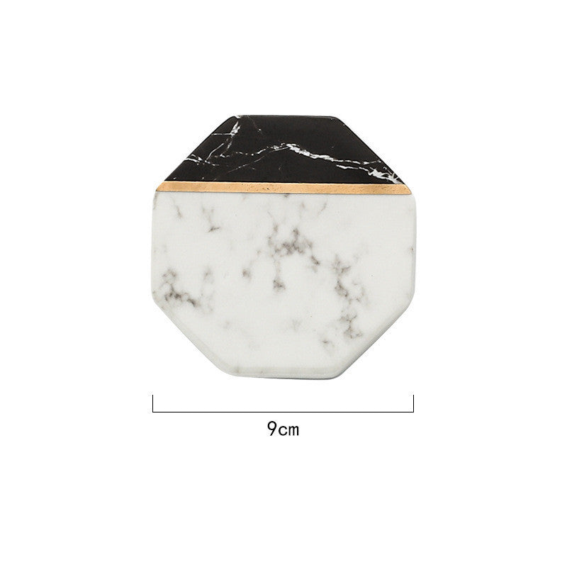 Nordic Phnom Penh Marbled Coaster Creative Ceramics aa6ad6a2 596c 4fba 90c3 46ee22520cbe