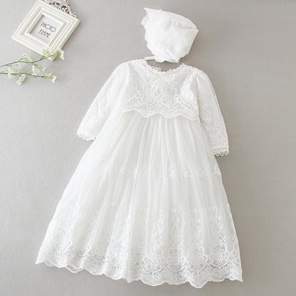 Children's Long Dress Baby Girl Baby Wedding Dress Dress Baptism Dress aa6e3aee 6a78 4979 ad1f 6c90b73c3f7f