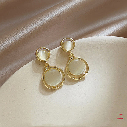 Earrings New Trendy Cold Wind Net Red Earrings aa703d12 d930 47b6 ac49 f69d48c105cd