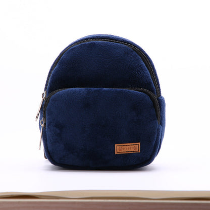Flannel Cat Dog Portable Backpack For Snacks aa7214fe 85f7 4df2 bfbc 3a8f0c0c3042