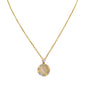 Rotatable Opal Titanium Steel Necklace Female Wild Simple Clavicle Chain aa93c8b9 0b38 4db0 8cb3 c6f29ea57beb