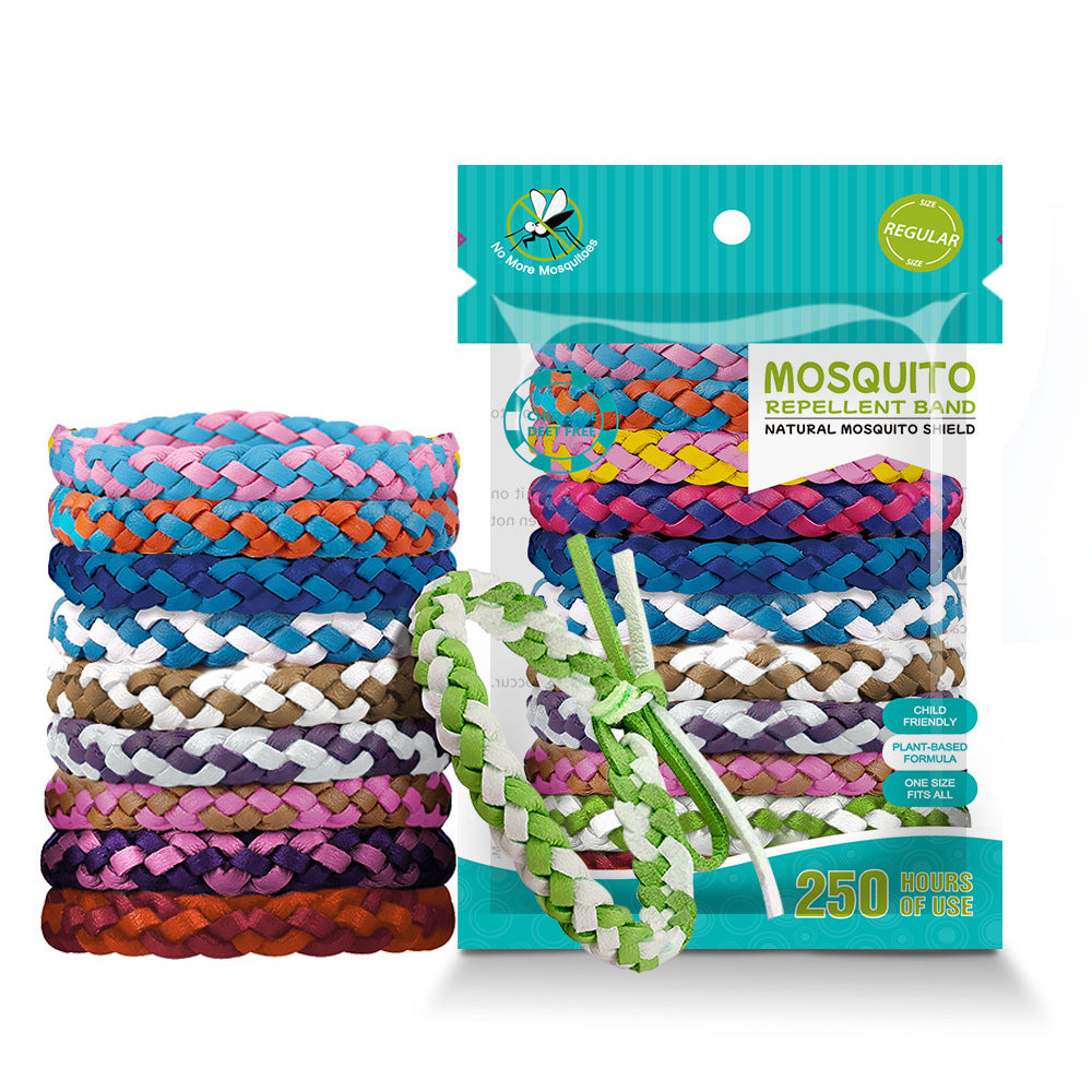 Plant Essential Oil Leather Mosquito Repellent Bracelet aaa4dca0 d543 4322 9c51 e6cda386a229
