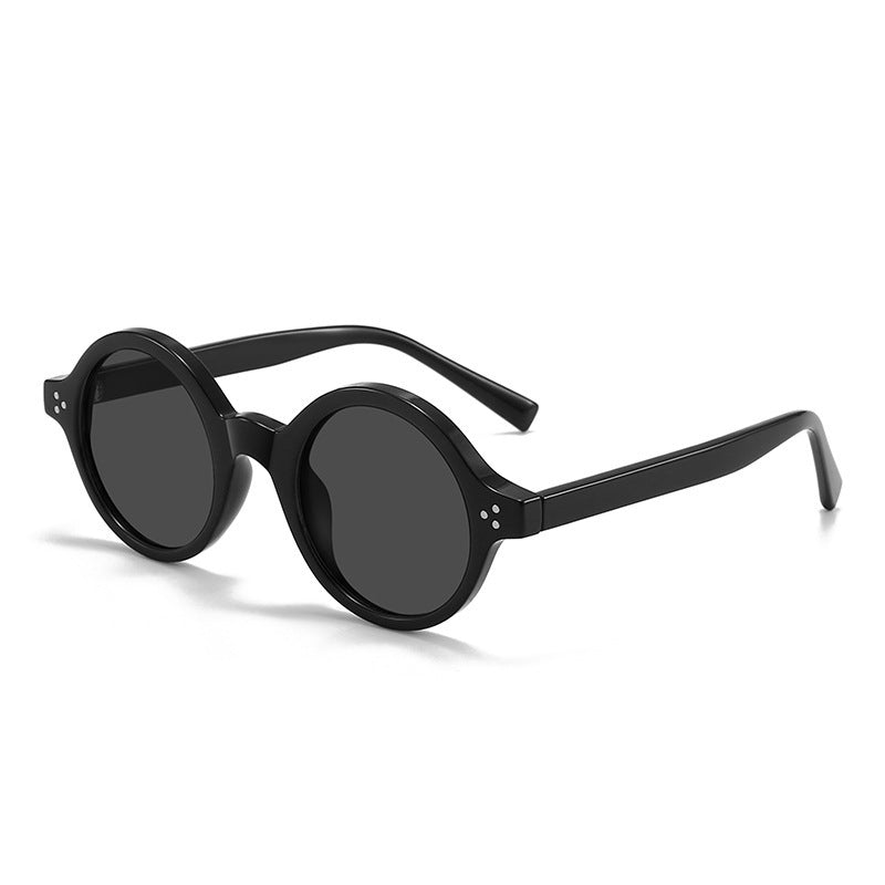 European And American Vintage Round Frame Polarized Sunglasses aaa62b5d adc1 4fdb be33 9d1156c3798e