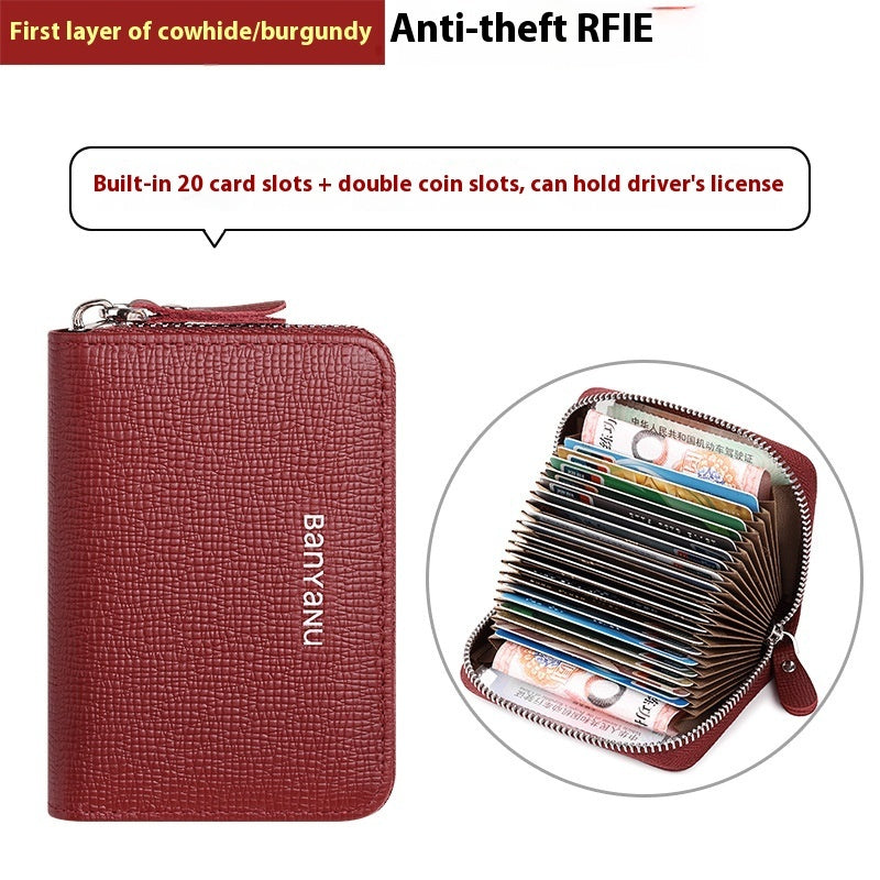 Guangzhou Banyanu Leather Factory Card Holder Female aaef08c3 132f 4503 942f baef736effe5 trans