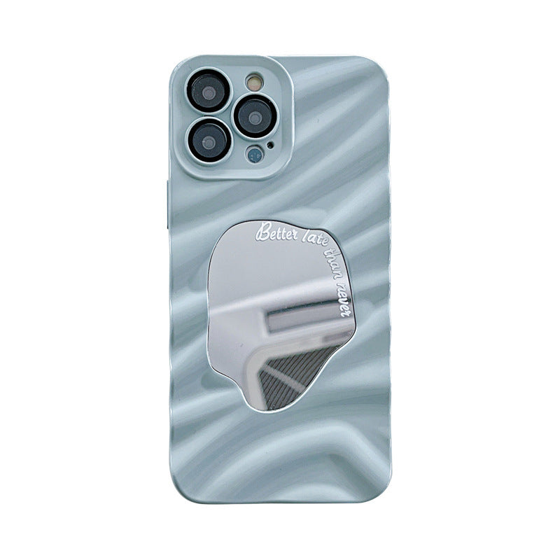 Mirror Water Ripple Is Suitable For 14ProMax Mobile Phone Case aaf9df05 1e16 415e a59f 0c99a784d1a2