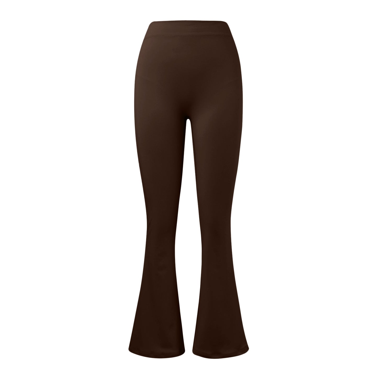 Nude Feel Seamless Slightly Flared Yoga Pants Sports Running Fitness Pants Female High Waist Hip Lift Yoga Pants ab719bcd 22c