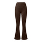 Nude Feel Seamless Slightly Flared Yoga Pants Sports Running Fitness Pants Female High Waist Hip Lift Yoga Pants ab719bcd 22c