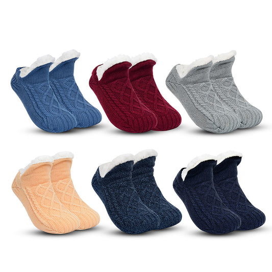 In Winter Add Fleece And Thicken Warm Slippers And Socks ab78c2ab 6153 4371 a3aa 37dee5fefae4