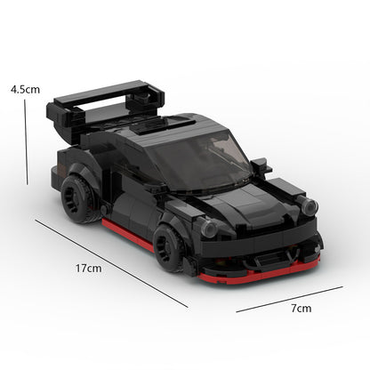 Building Blocks  Wide-body Low Lying Speed 8 Grid Boy Car Model ab82fa43 08a4 4c7a 91c6 22249257ed0a