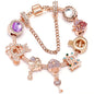 Rose Series Princess Crown Pendant Lady Bracelet ab898568 8993 463c a533 86a0e9fd2918