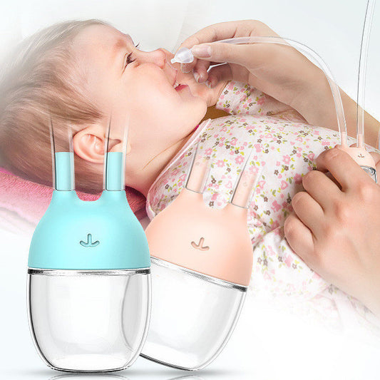 Convenient Baby Safe Nose Cleaner Vacuum Suction Nasal Mucus Runny Aspirator Inhale Baby Kids Healthy Care Stuff ab95824b 415
