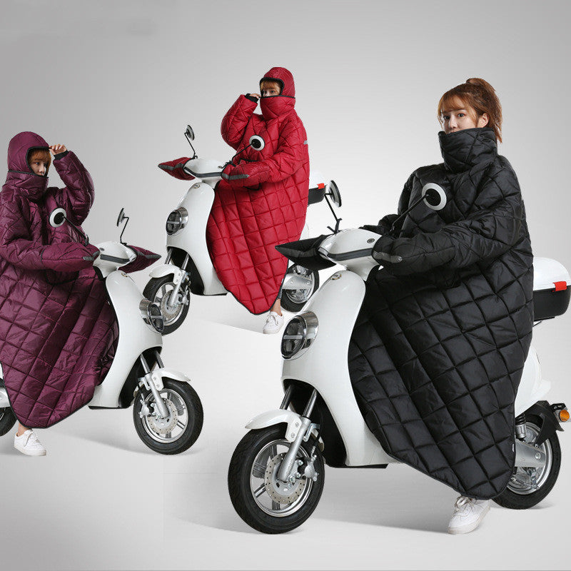 Waterproof Padded And Warm Windbreaker With Handle ab9b1c15 973f 4c7a 9c74 54a8e842d03c