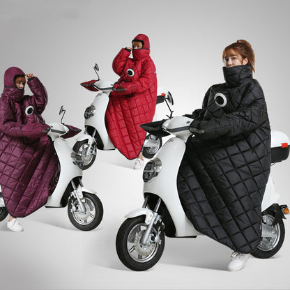 Waterproof Padded And Warm Windbreaker With Handle ab9b1c15 973f 4c7a 9c74 54a8e842d03c