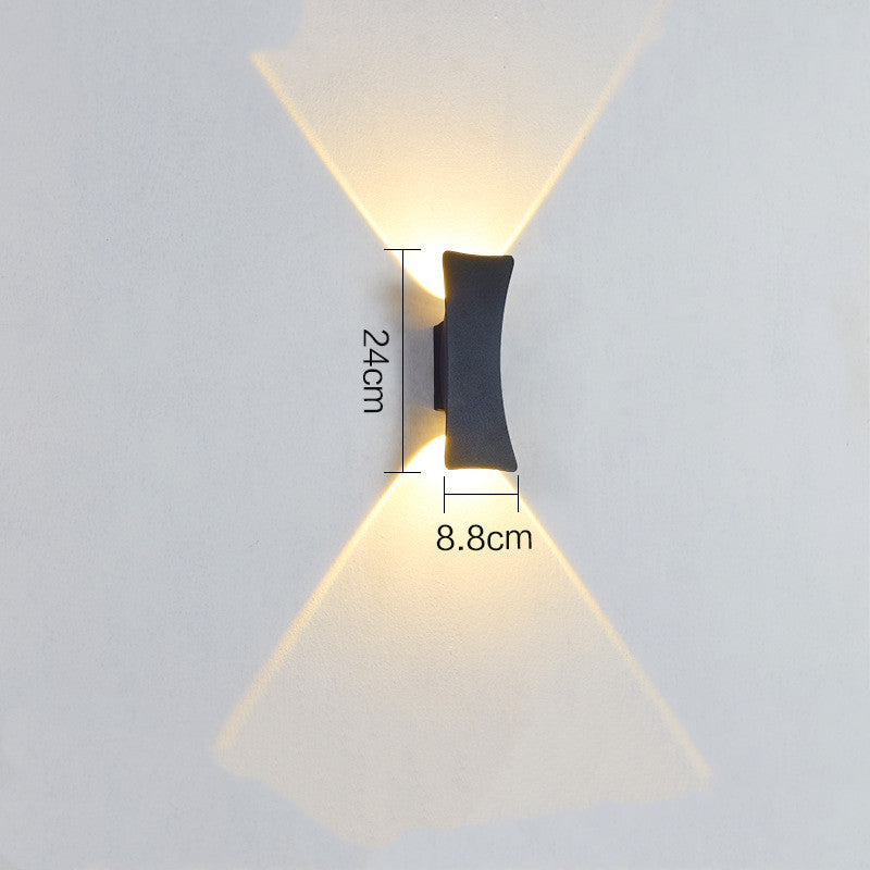 Outdoor Wall Lamp Waterproof Villa Garden Lamp Outdoor Aisle Light ab9f02a9 4969 4d53 8442 00d34ae331eb