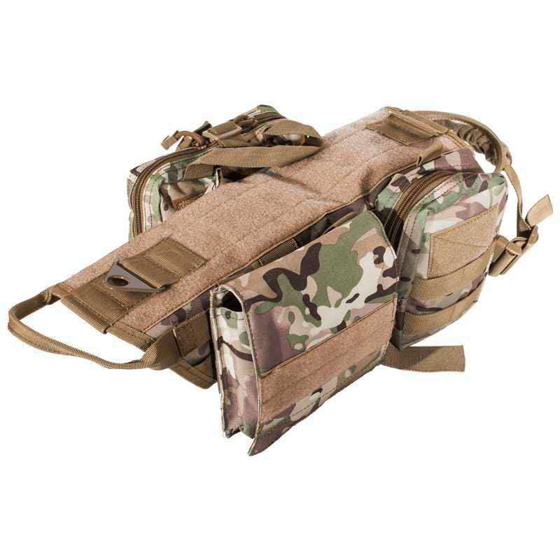 Ihrtrade Tactical Dog Harness Molle System Vest Adjustable Military aba04c59 b207 42f2 bba2 ab17eba2e092