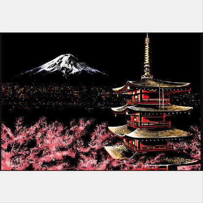 Creative City Night Scene Scratch Painting abb7edc2 8d39 4f65 a36a 5f6b88f73f22