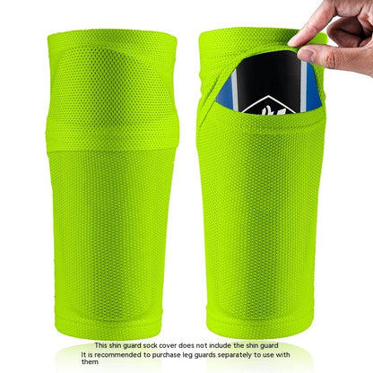 Double-layer Breathable Mesh Football Shin Guard Socks abc3999a b6f0 473a 9f30 be4a01698b63