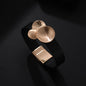 Original Geometric Brushed Metal Ornament Advanced Simple Bracelet abcb08b5 b06c 4c83 93ea a54c2c82554b