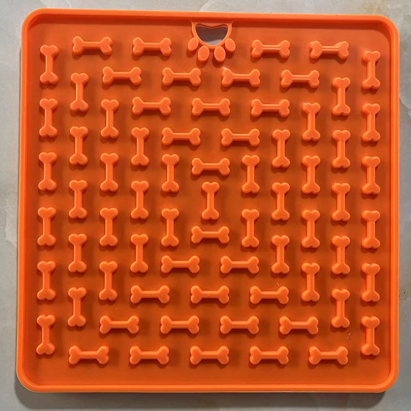 Silicone Licking Mat Dog Slow Food abd4af26 a8b4 4da5 8660 8ffa44753e33