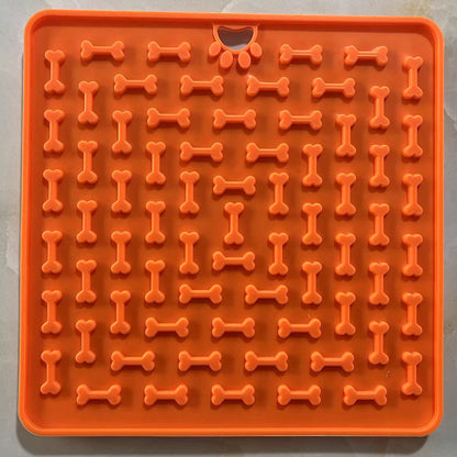 Silicone Licking Mat Dog Slow Food abd4af26 a8b4 4da5 8660 8ffa44753e33