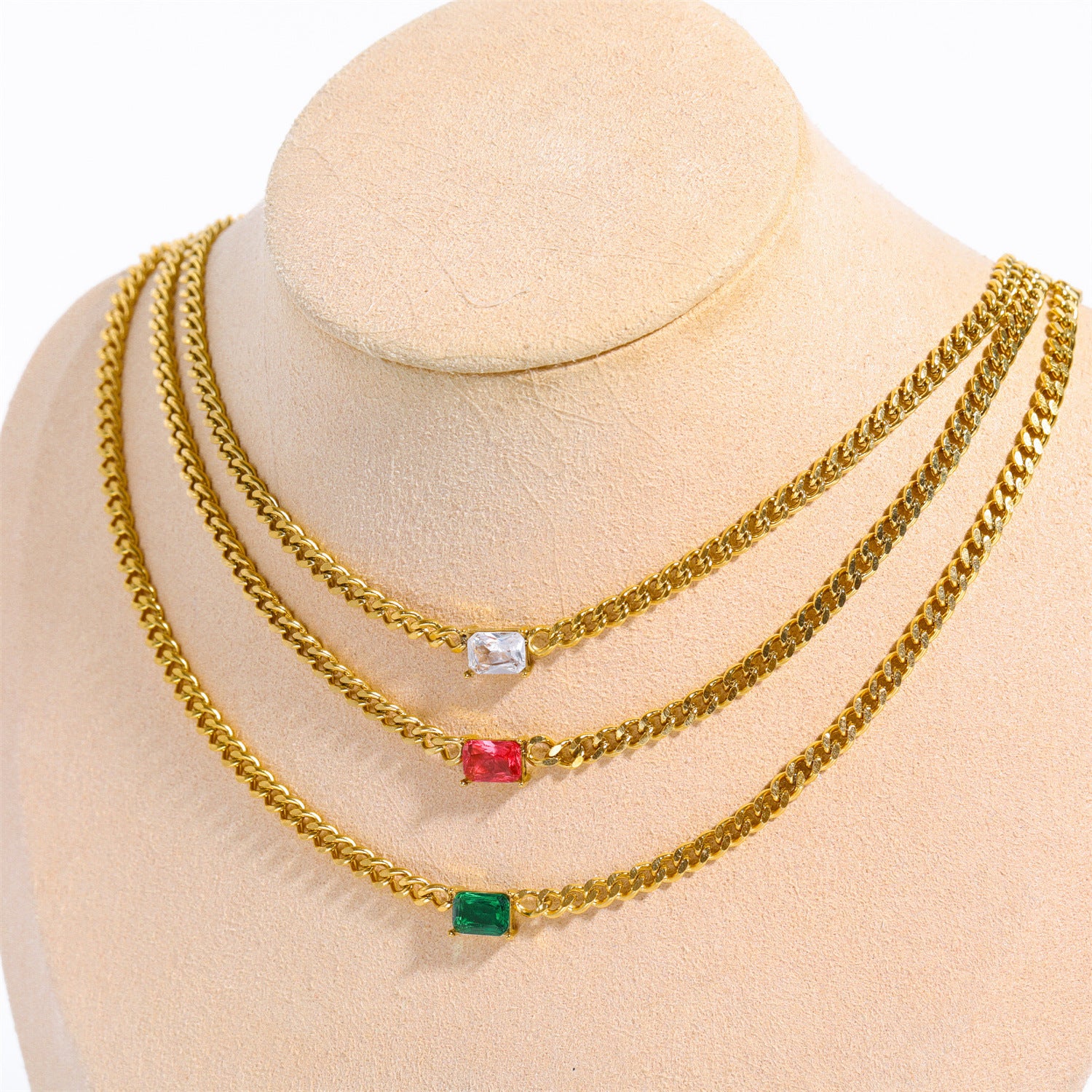 Heavy Industry Cuban Chain Love Necklace abdcb76d 2da9 44c0 8e5f e54b6cbb8283