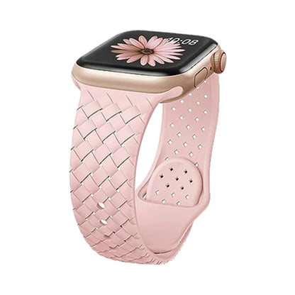Woven Pattern Silicone Watch Strap abea9669 e10c 4f21 a394 f0b627f4f041