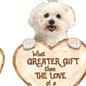 Love Dog Acrylic Key Ring Pendant ac00603e aaf9 494c 906f f21ab9c33e2d