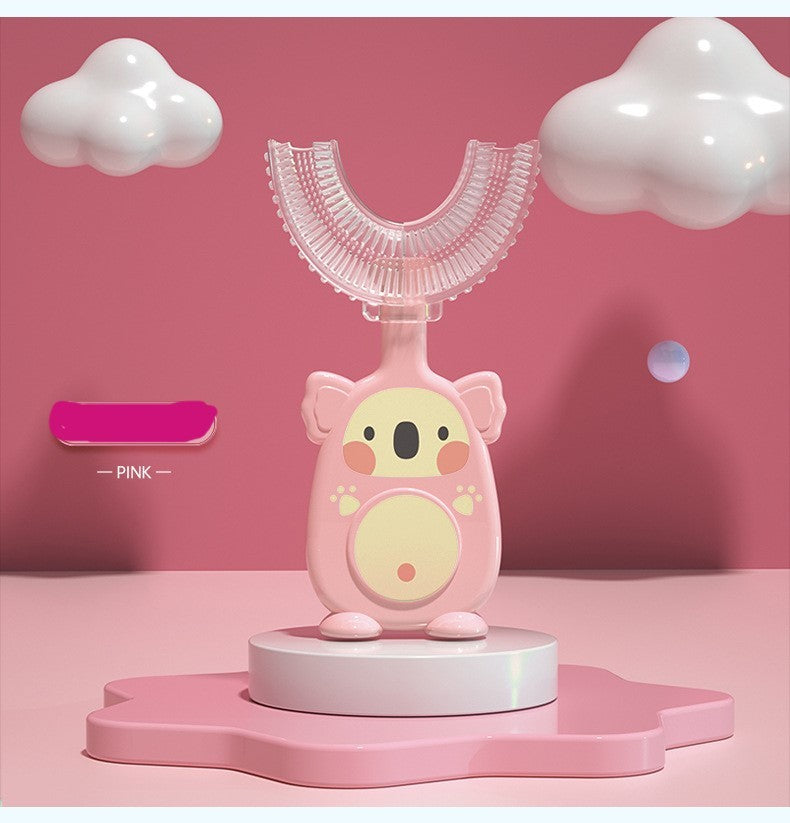 Zhuanzhuanxiong Manual Children's U-shaped Toothbrush Silicone Toothbrush Baby ac0dbb9e 8bb7 40c7 8a86 c258fe227284