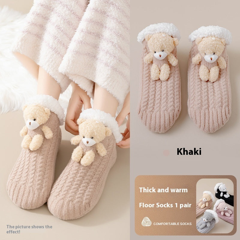 Women's Thick Socks Winter Fleece Lined Padded Warm Keeping Lambswool ac1d55f6 42aa 4df1 86ce fb973d09f869 trans