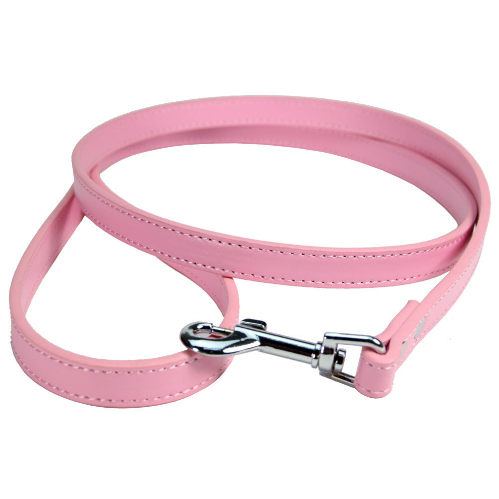 Pet Leash Cat PU Leather Dog Chain ac225a71 1cf2 4ab0 a8f9 f6e12eac6aa8