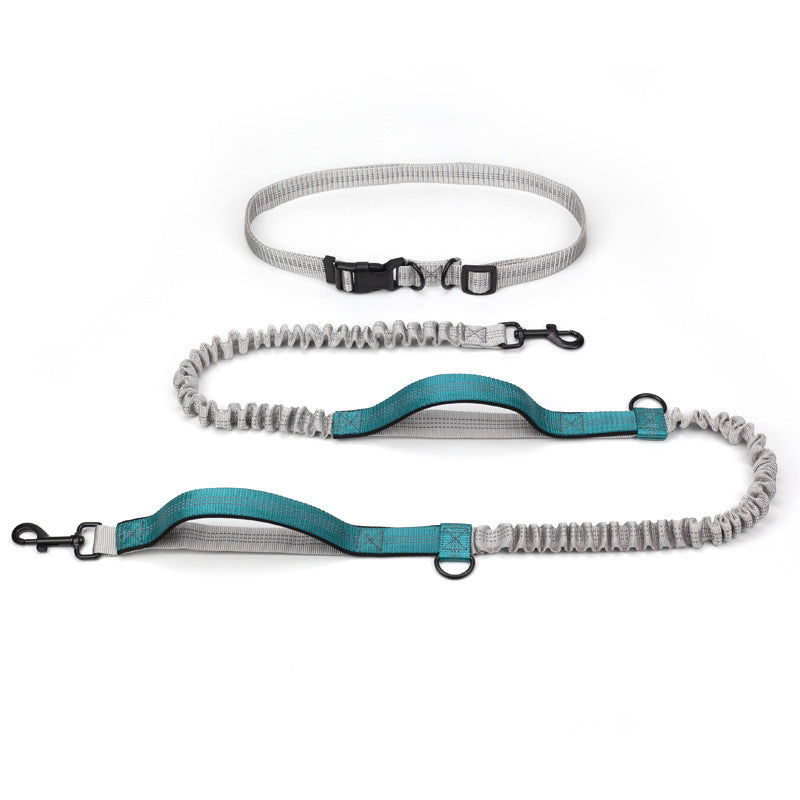 Multifunctional Running Reflective Double Telescopic Dog Leash Dog Chain Lead Rope ac28696a efff 4da8 a1db f38abe9d5114
