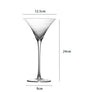 Creative glass cocktail glass
