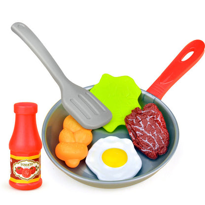 Children Play House Pan Spatula Steak Kitchen Toy Set ac5de6ea 5ff5 4bf8 a944 2a55532db6cf