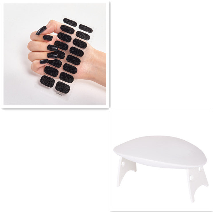 Scallion Powder Nail Stickers Solid Color Sequined Nail Stickers ac752caf 6bd5 4b27 9e8f 69a0aa4954f2