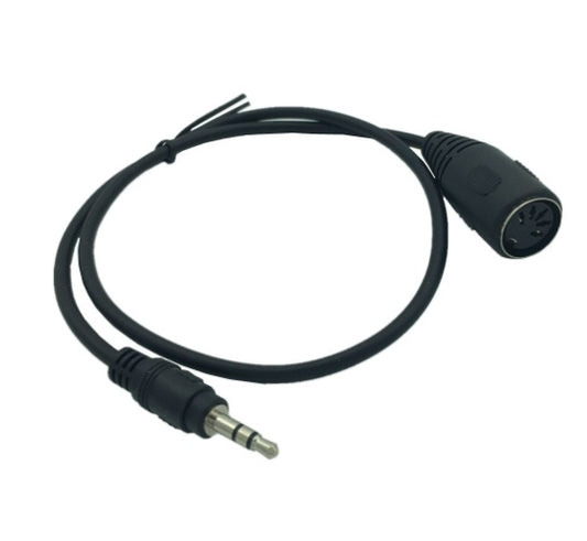 35 Male To DIN 5p Female Audio Plug To MIDI Adapter Cable Audio MIDI DIN 5PIN Cable - HD Wireless Product #1