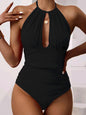 New One-piece Halter Hot Spring Swimming Swimsuit For Women ac7fe650 f4c6 4619 9d73 e52760b88e4d