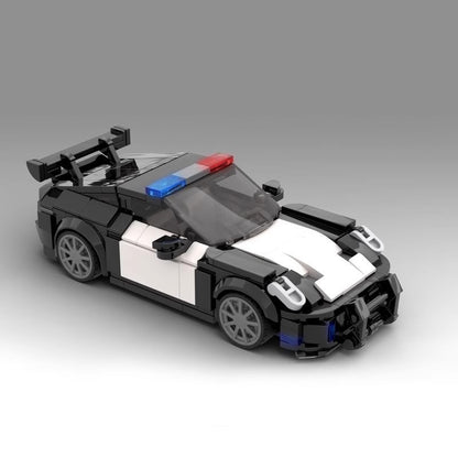 992 GT3 Police Car Model Speed Sports Car 8 Grid Racing Car - HD Wireless Product #1