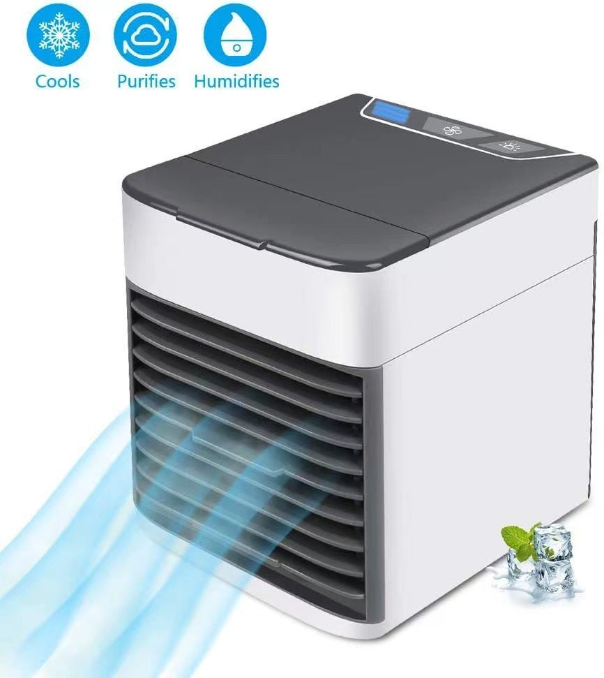 Portable Air Conditioner Fan Desktop Humidifier Electric Fan ac8283a9 e754 49bc a806 641b3f57120d