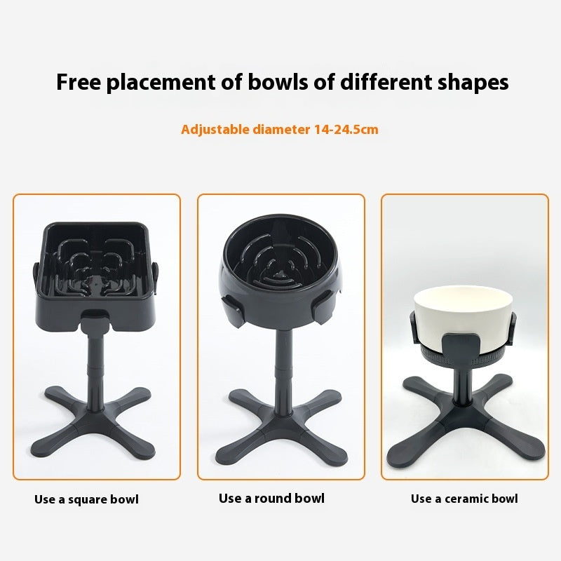 Pet Dog Bowl Bracket Lifting Adjustable Heightening Anti-tumble ac87c1f6 db1f 4a2b b2e3 2f9b8472b3ab trans