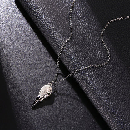 Crow Skull Skull Pendant Necklace acbaf070 75cd 4973 bdc2 445743eb9fb0