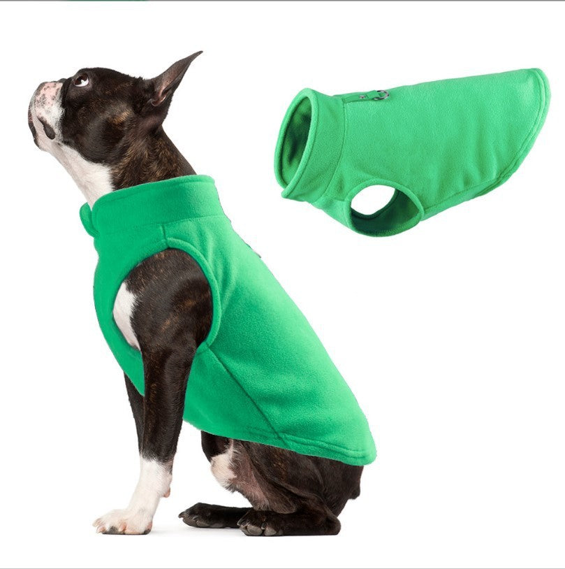 Dogs And Cats Autumn And Winter Thickening Fleece Sweater Vest acc34f59 d08a 4637 a9b4 ee137885061a