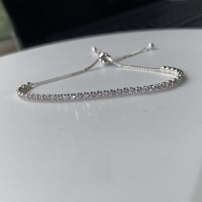Fashion Tennis Shrink Zircon Bracelet acdbf1bc 1d92 42d1 81bf 81e6e24e8fb1